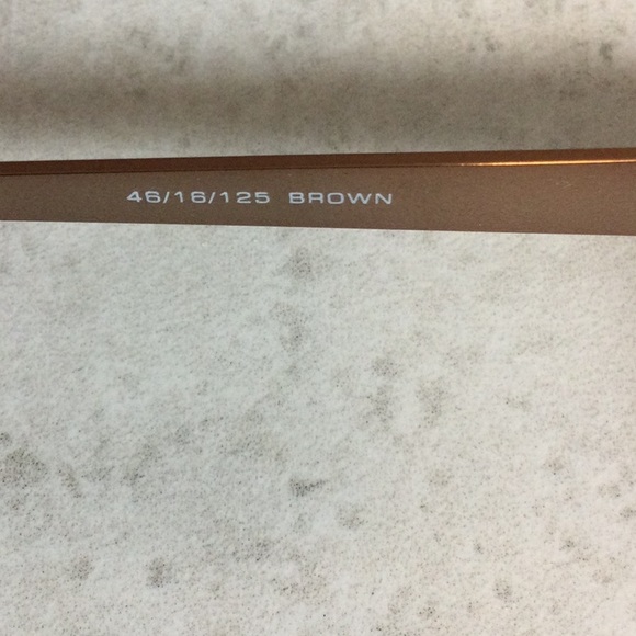 NWT Seventeen copper retro metal eyeglasses new old stock - Picture 10 of 16